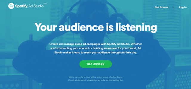 Spotify AD Studio